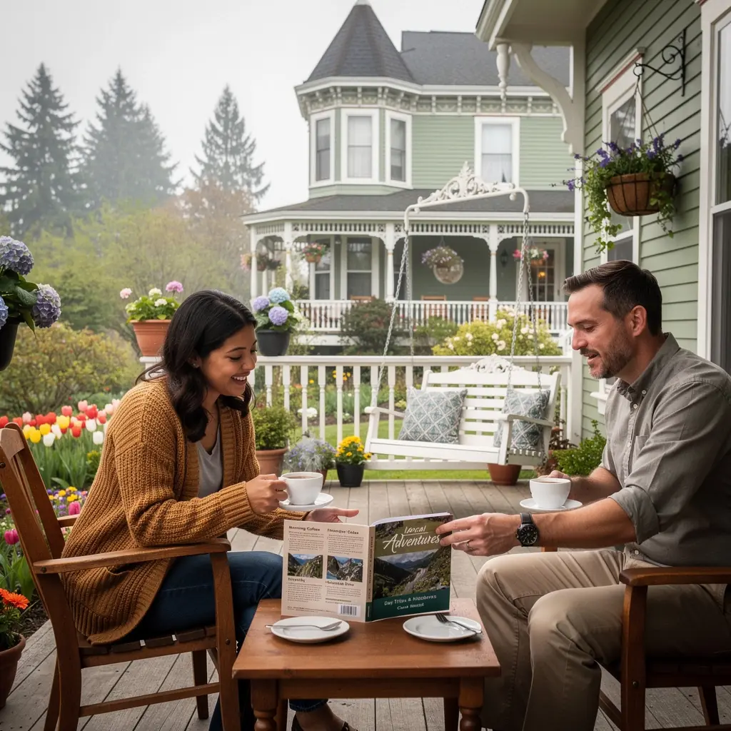Widok na malowniczą trasę prowadzącą przez amerykański park narodowy.